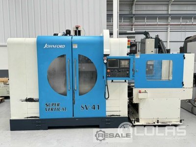 Vertical Processing Centers JOHNFORD SV-41 + PALLET CHANGER