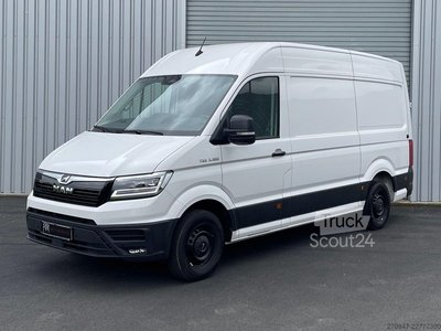 Kastenwagen hoch MAN TGE 3.180 L3H3 Kasten LED PDC AHK TEMPOMAT NAVI gebraucht