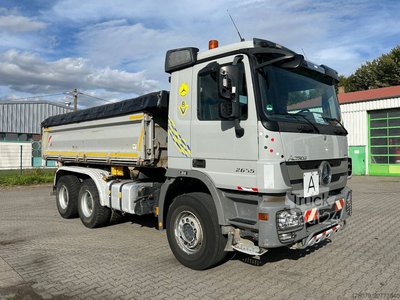 Dreiseitenkipper LKW MERCEDES-BENZ Actors 2651 / 6x4 / Meiller Bordmatik Retarder gebraucht