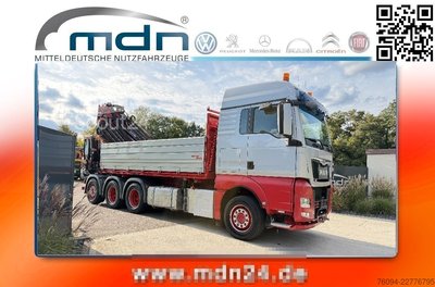 Kipper LKW MAN TGS 35.480 8x4 KRAN+JIB 32m Kipper 5/6 Steuerkre gebraucht