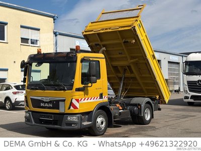 Kipper LKW MAN TGL 12.250*E6b*AHK*3-Seitenkipper*Bordwände*TÜV* gebraucht