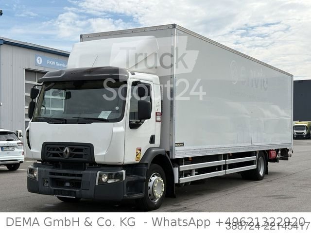 LKW mit Kofferaufbau RENAULT D16 280*E6d*9,95 L*LBW*Klima*Kamera* gebraucht