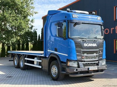 LKW mit Pritsche (offen) SCANIA R500 6x4 Pritsche Retarder TOP! gebraucht