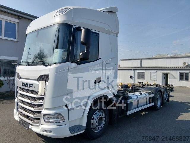 Wechselfahrgestell LKW DAF XF 480 FAN BDF 7,82 Lenkachse 2x AHK gebraucht