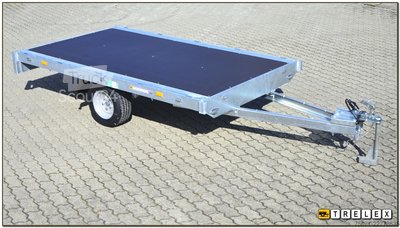 PKW-Anhänger EDUARD Plattform 2615 257x150 cm 750 kg 10 Zoll neu