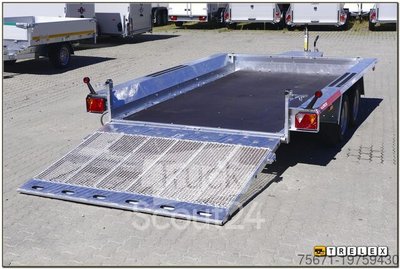 Baumaschinenanhänger TEMA Builder 3 3518S 3000 kg Tandem - NEU - neu