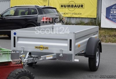 Anhänger mit offener Pritsche HUMBAUR Einachsanhänger HA 752111KV neu