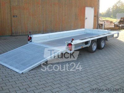 Baumaschinenanhänger Henra, ab Lager lieferbar! MT354017, 3500 kg, 4,0 x 1,7 m neu