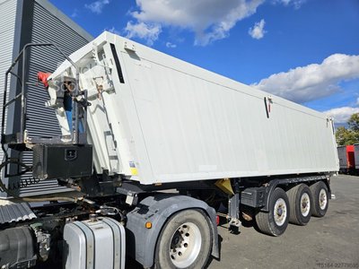 Kipper Auflieger KEMPF SKM 35/3 Alukastenmulde gebraucht
