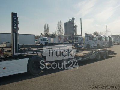 Autotransporter Auflieger Vega 2D Jeep Carrier Lenkachse f. 6 Fahrzeuge gebraucht