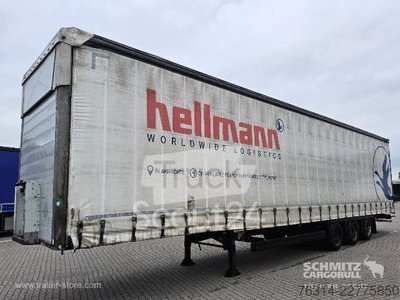 Auflieger mit Pritsche & Plane Schmitz Cargobull Curtainsider Mega gebraucht