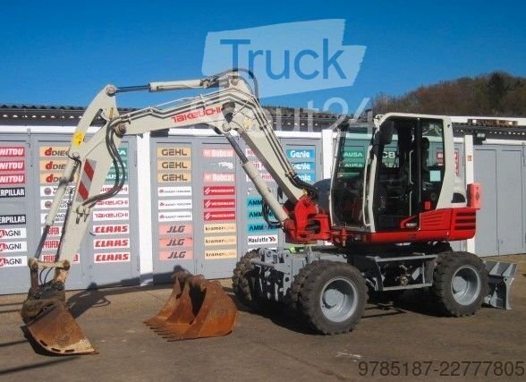 Mobilbagger TAKEUCHI TB 295 W * 3x Löffel * vgl. 175 gebraucht