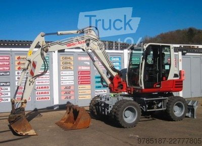 Mobilbagger TAKEUCHI TB 295 W * 3x Löffel * vgl. 175 gebraucht