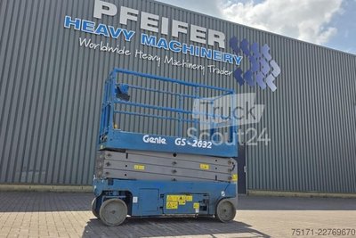 Scherenhebebühne Genie GS2632 Electric, 10m Working Height, 227kg Capacit gebraucht
