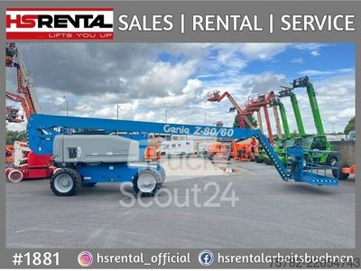 Gelenkteleskoparbeitsbühne Genie Z80/60 diesel 4x4x4 26m - (1881) gebraucht