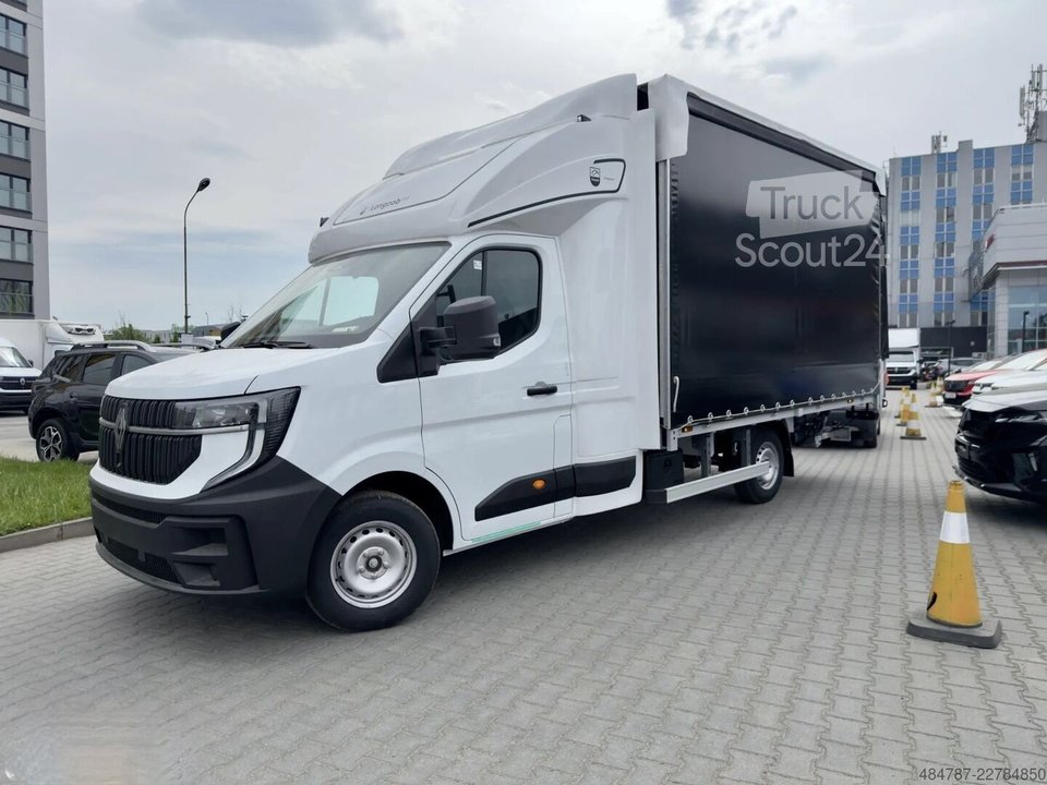 Transporter mit Pritsche & Plane RENAULT Master Pritsche Plane 170PS LBW BackSleeper Tach neu