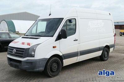 Kastenwagen hoch VW Crafter 4x2, Werkstatt, 3,5to. AHK, Klima gebraucht