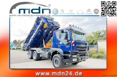 Kipper LKW IVECO Trakker 450 6x4  3-Seitenkipper Bordmatik AHK gebraucht
