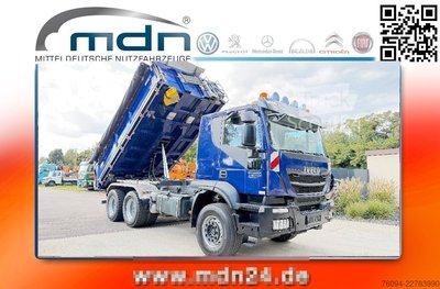 Dreiseitenkipper LKW IVECO Trakker 450 6x4  3-Seitenkipper Bordmatik AHK gebraucht