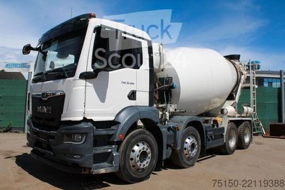 Betonmischer LKW MAN TGS 32.360 8x4 BB - REMMEL 9 m  - Nr.: 073 gebraucht
