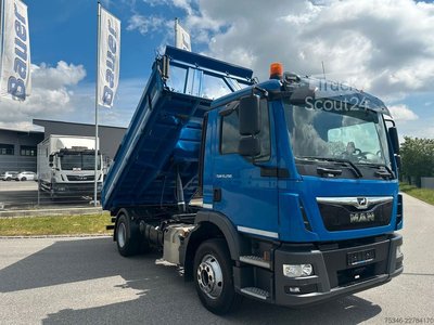 Kipper LKW MAN TGM 15.290/Kipper/4x2/NL7,7To/AHK/Nur 61 tkm/Top gebraucht