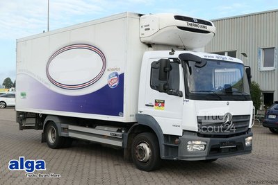 Kühlkoffer-LKW MERCEDES-BENZ 1224 L Atego, Frische & Tiefkühl, LBW, Luft gebraucht
