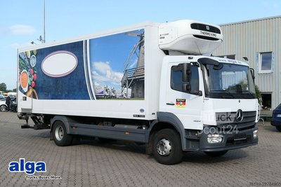 Kühlkoffer-LKW MERCEDES-BENZ 1524 L Atego, Frische & Tiefkühl, LBW, Luft gebraucht