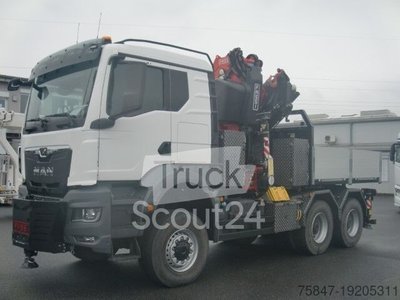 LKW mit Kranaufbau MAN TGS 33.470 BB 6x6 Fassi Kran F455RA 2.26 gebraucht