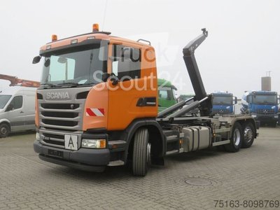 Abrollkipper SCANIA G 410 LB 6x2*4HNA Abrollkipper Lift+Lenkachse 28 gebraucht