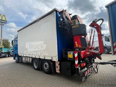 LKW mit Pritsche & Plane MERCEDES-BENZ Actros neu 2548 L 6x2 Pritsche Heckkran 34m/to, gebraucht