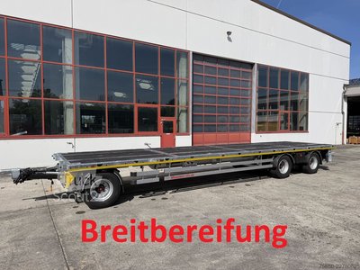 Anhänger mit offener Pritsche Möslein T 3 Plato 10,5 m  3 Achs Jumbo Platoanhänger 10,50 m, Breitbereifung, Mega neu