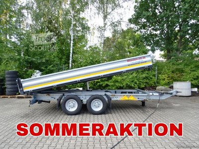 Kippanhänger Möslein TTD 13 Verzinkt  13 t Tandem 3- Seitenkipper Tieflader-- Neufahrzeug -- neu