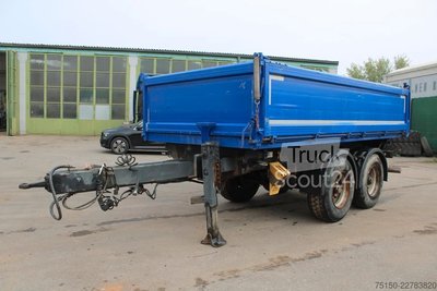 Dreiseitenkipper Anhänger Reisch RTDK-18 - ALU Bordwände Nr.: 429 gebraucht
