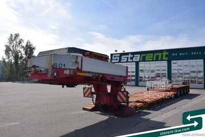 Tieflader-Sattelauflieger GOLDHOFER STZ VL4 46/80A, 4x Lenkachse, Abnehmbar gebraucht
