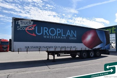 Auflieger mit Pritsche & Plane KÖGEL SAF-Achsen, XL Zertifikat, LED, TÜV 08.2027 gebraucht