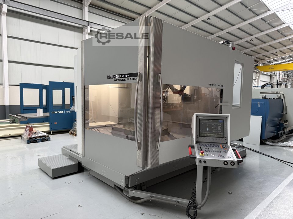 Vertical Processing Centers DMG DMU 125 P hi-dyn
