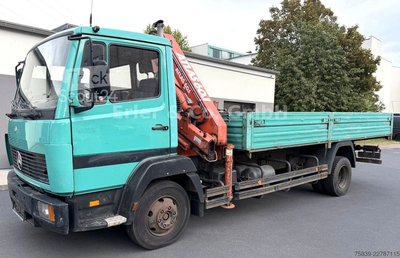 LKW mit Pritsche (offen) MERCEDES-BENZ 814, ATLAS 60.1, 4 Ausschübe, TÜV bis 06/27 gebraucht