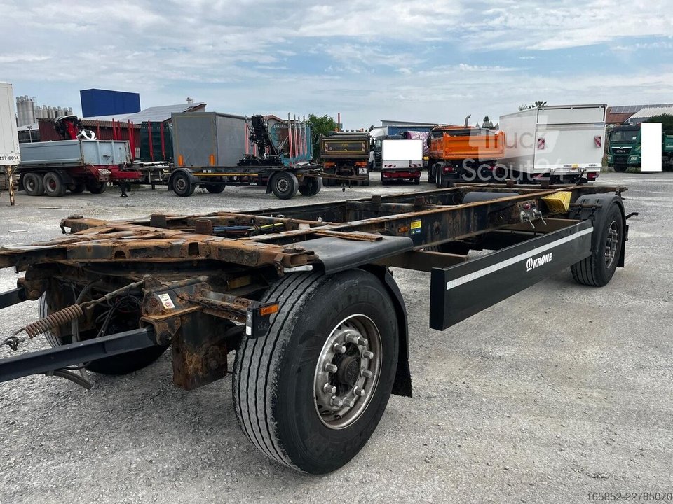 Containertransport Krone AZ DB07CLNF 18F gebraucht