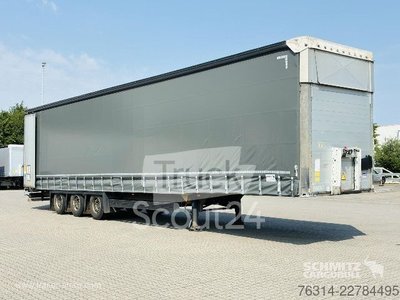 Auflieger mit Pritsche & Plane Schmitz Cargobull Curtainsider Mega Getränke gebraucht