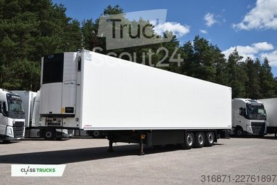 Kühlauflieger SCHMITZ CARGOBULL Double Deck FP 60 Carrier Vector 1550 Lifting Axle gebraucht