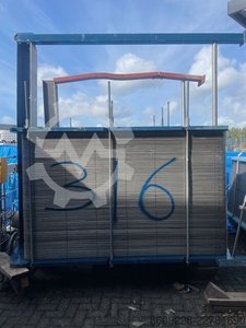 Industrial Plate Heat Exchanger AISI 316 Stainless Steel Plates