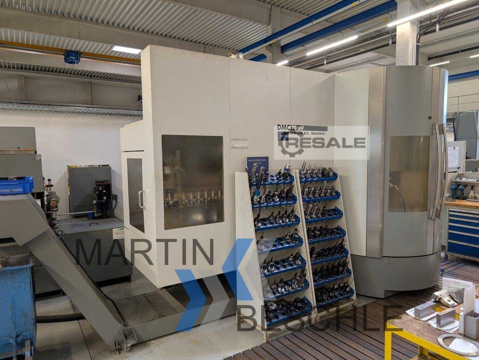 Vertical Processing Centers DECKEL MAHO DMC 70 eVolution