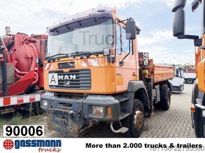 Spezial-LKW MAN 19.364/414 4x4 BB, Winterdienstausstattung, Kran gebraucht