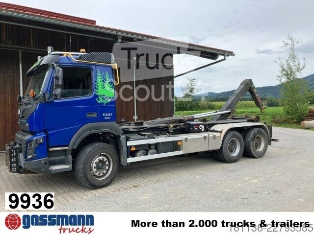 Abrollkipper Volvo FMX 500 6x4, Multlilift Abrollanlage XR 21 S Widi gebraucht