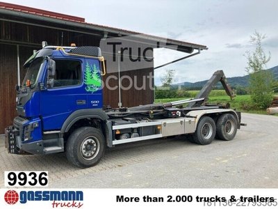 Abrollkipper Volvo FMX 500 6x4, Multlilift Abrollanlage XR 21 S Widi gebraucht
