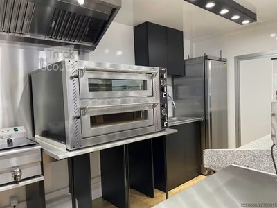 Verkaufsanhänger Grill DÖNER , PIZZA 6,2 x 2,4 m Imbissanhänger neu