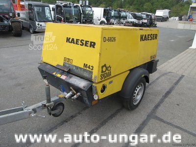 Kompressor Kaeser M43 7 bar Kompressor mit Kubota Diesel gebraucht