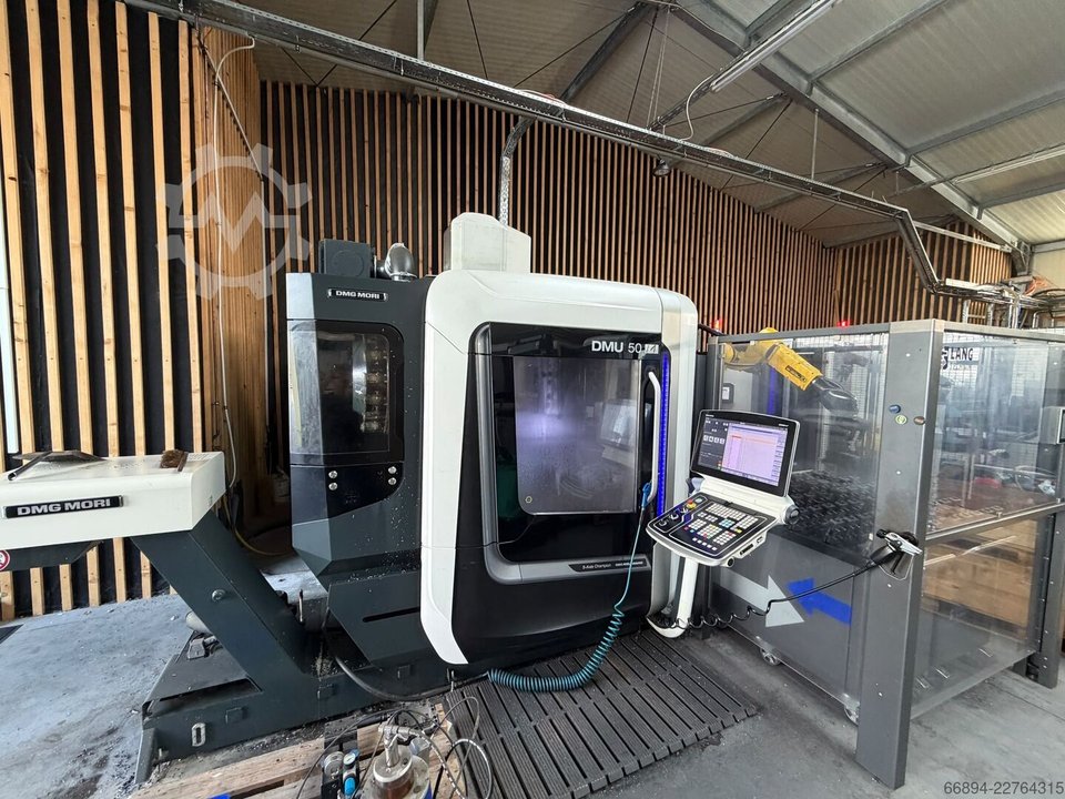 DMG MORI DMU 50 3rd mit Lang RoboTrex52