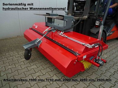 EURO-Jabelmann Kehrmaschinen, NEU, Breiten 1500 - 2500 mm, eigene Herstellung, für Schlepper + Stapler