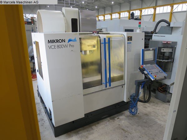 Vertical Processing Centers MIKRON VCE 800 W Pro